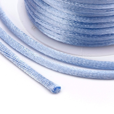 Nylon Satin Rattail Cord NWIR-L006-2mm-25-1