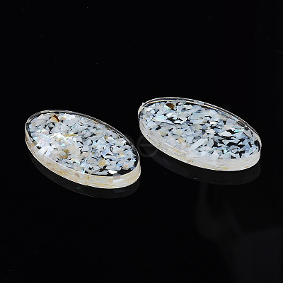 Transparent Acrylic Cabochons TACR-N006-66E-1