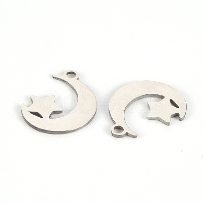 Non-Tarnish 201 Stainless Steel Charms STAS-Q238-032-1