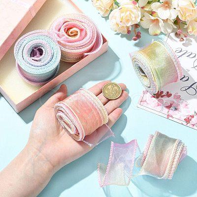 Polyester Organza Ribbon SRIB-FZC0001-001E-1