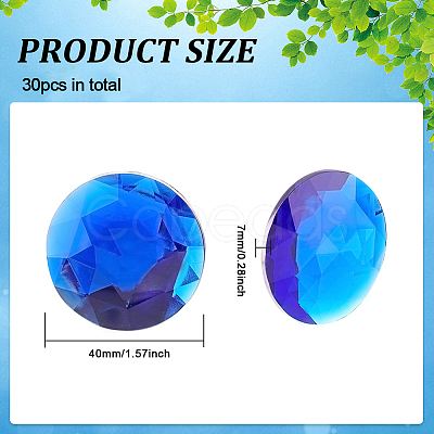 30Pcs Extra Large Jewelry Sticker TACR-FG0001-19A-1