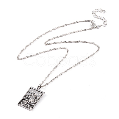 Alloy Pendant Necklaces NJEW-I241-02ASP-01-1