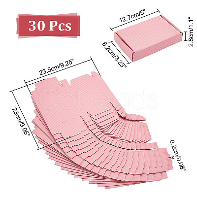 Foldable Cardboard Mailer Boxes CON-WH0098-06A-1