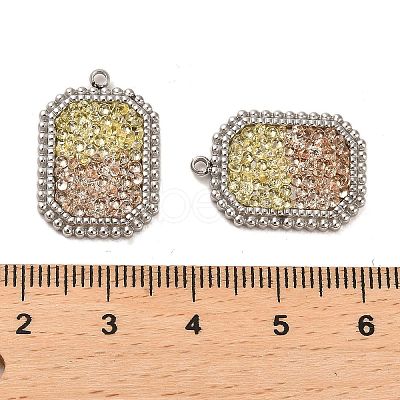 304 Stainless Steel Pendants STAS-L022-087P-1