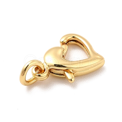 Rack Plating Brass Lobster Claw Clasps KK-K270-23G-1