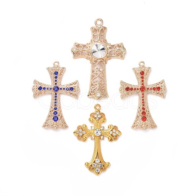 Alloy Medieval Big Pendants ALRI-X0007-02G-1