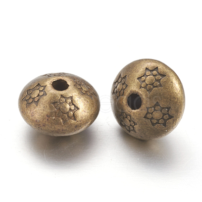 Tibetan Style Spacer Beads TIBEB-A101657-AB-FF-1