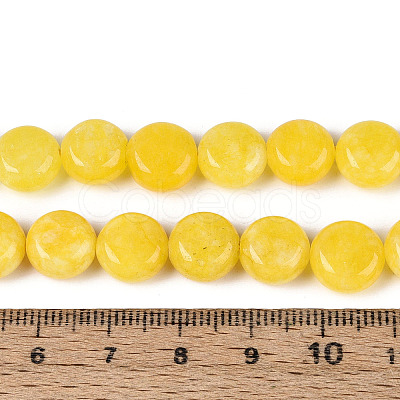 Dyed Natural White Jade Beads Strands G-T143-16K-1