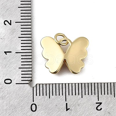 Brass Enamel Charms KK-S523-17G-1