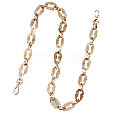 Oval Resin Link Purse Chains FIND-WH20006-62A-1