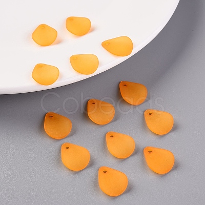 Transparent Frosted Acrylic Pendants MACR-S371-09A-724-1