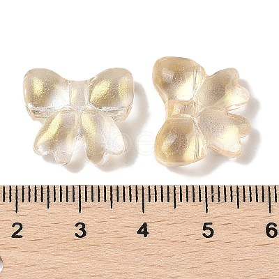 Transparent Spray Paint Glass Beads GLAA-Z011-02-1
