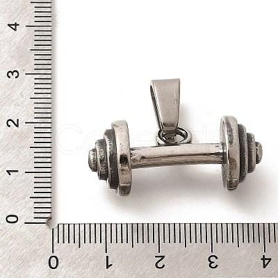 304 Stainless Steel Pendants STAS-Z110-27AS-1