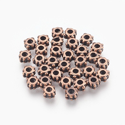 Tibetan Style Alloy Beads K094V061-1