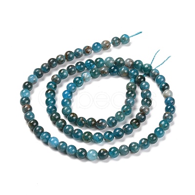 Natural Apatite Beads Strands G-D856-01-4mm-1