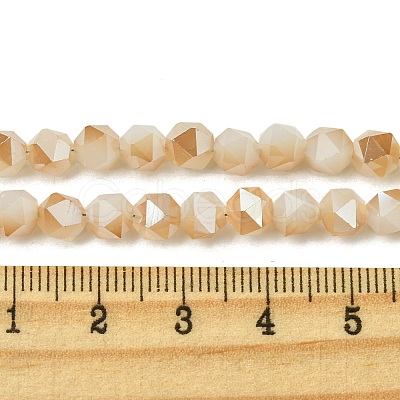 Electroplate Glass Beads Strands EGLA-K061-08A-PL01-1