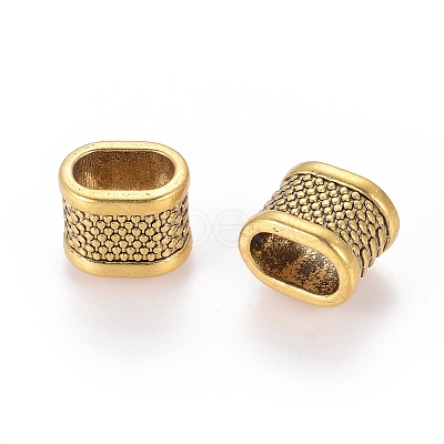 Tibetan Style Slide Charms LS-TIBEB-4804-AG-LF-1