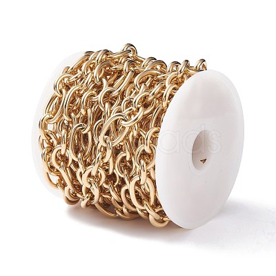 Ion Plating(IP) 304 Stainless Steel Oval Link Chains CHS-C002-01G-1