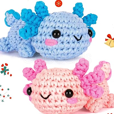 Animal Display Decoration DIY Knitting Kits for Beginners PW-WG18830-06-1