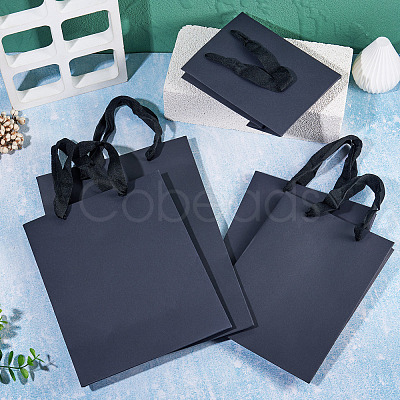 10Pcs 5 Sizes Kraft Paper Gift Shopping Bags Set ABAG-TA0002-23D-1