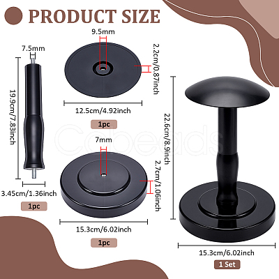 Plastic Hat Holders ODIS-WH0038-281A-1