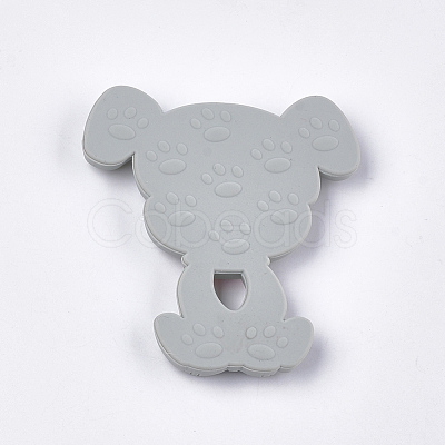 Food Grade Eco-Friendly Silicone Puppy Beads SIL-T052-07H-1