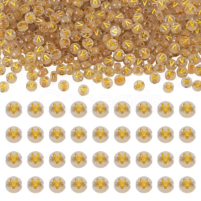 50G Luminous Transparent Acrylic Beads OACR-TAD0001-01V-1