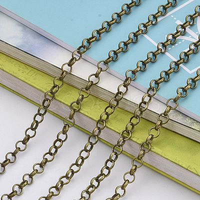 Brass Rolo Chains CHC-S008-002B-AB-1