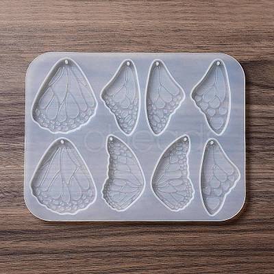 DIY Butterfly Wing Pendant Silicone Molds DIY-F134-04B-1