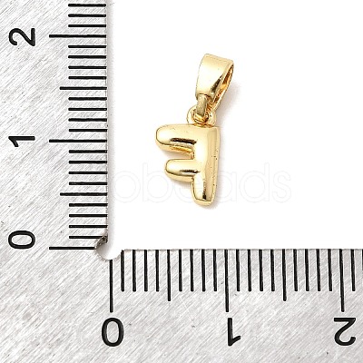 Brass Letter Charms KK-G554-22G-F-1