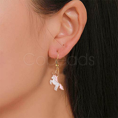 Alloy Enamel Pendants ENAM-CJ0001-41-1