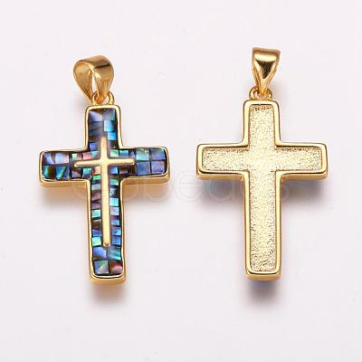 Freshwater Shell Pendants ZIRC-F057-05B-1
