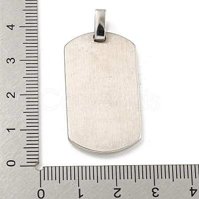 Non-Tarnish 304 Stainless Steel Pendants STAS-F307-15P-1