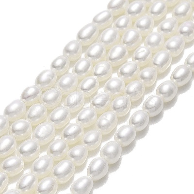 Natural Cultured Freshwater Pearl Beads Strands PEAR-J006-07F-1