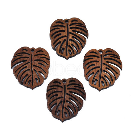 Natural Walnut Wood Pendants X-WOOD-N011-004-1