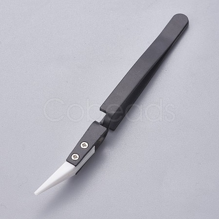 Stainless Steel Beading Tweezers TOOL-F006-07A-1