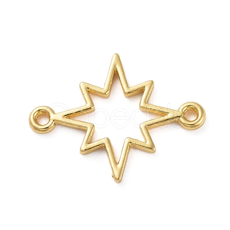 Zinc Alloy Open Back Bezel Links X-PALLOY-E577-29G-1