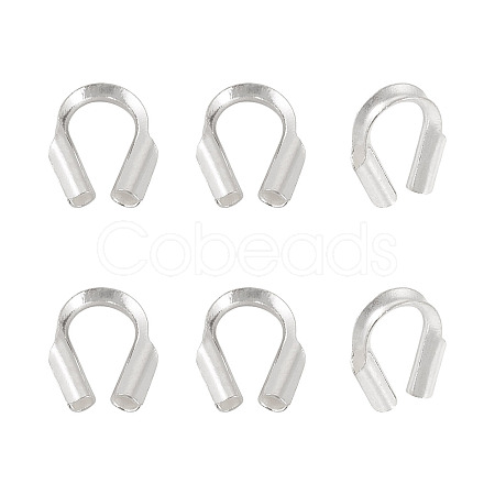6Pcs 925 Sterling Silver Wire Guardian STER-TA0001-45S-1