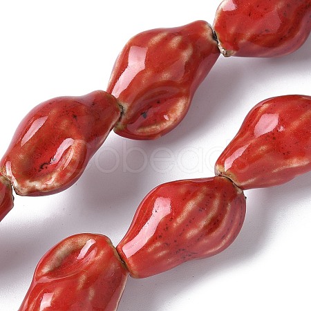 Ocean Series Handmade Porcelain Beads PORC-R002-04J-1