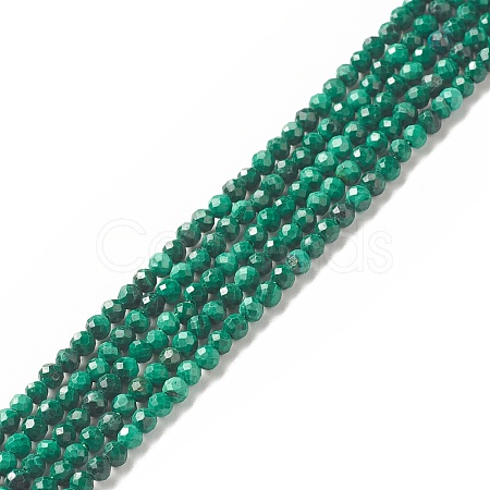 Natural Malachite Beads Strands G-G989-A06-A-1