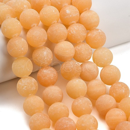 Natural Yellow Calcite Beads Strands GG-CBAA3AB-01-14mm-1