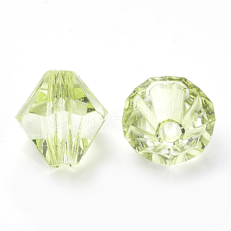 Transparent Acrylic Beads TACR-S146-4mm-12-1