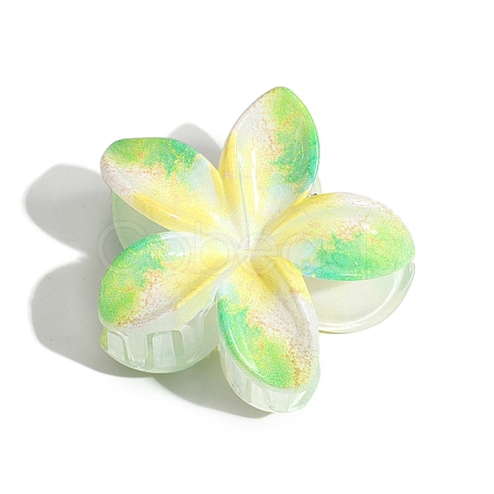 Flower Plastic Claw Hair Clips PW-WG4EC66-04-1