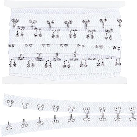 Steel Hook Buckles FIND-WH0082-92A-1