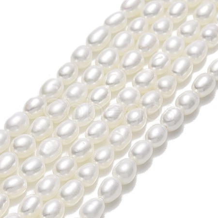 Natural Cultured Freshwater Pearl Beads Strands PEAR-J006-07F-1