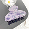 Acrylic Claw Hair Clips, Hair Accessories for Women & Girls, Arch, Lilac, 80x45mm