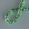 Luminous Handmade Silver Foil Glass Beads Strands FOIL-N029-02B-06-2