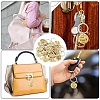 201 Stainless Steel & Brass Letter Keychain KEYC-YW00095-01-8