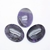 Natural Amethyst Cabochons G-P393-I20-1