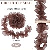 5 Yards Pleated Organza Pleated Lace Ribbon OCOR-PH0004-67C-2